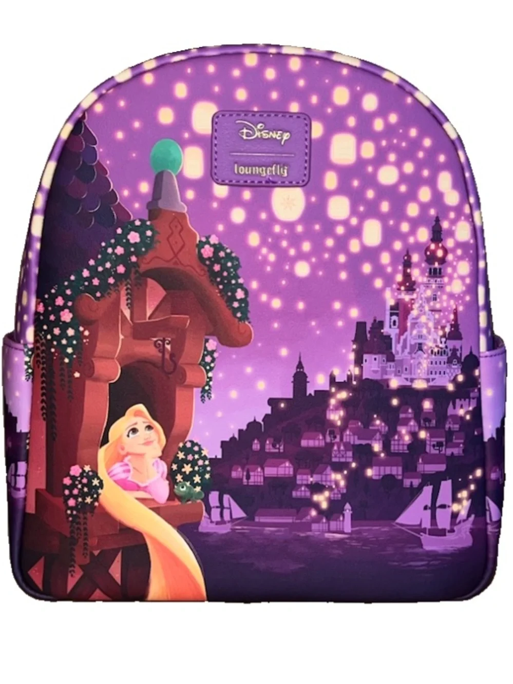 Loungefly Disney Tangled Rapunzel Lantern Night Mini Backpack
